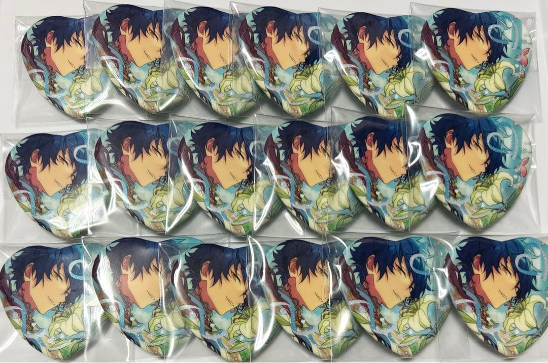 あんスタ 漣ジュン バレンタイン ハート 缶バッジ