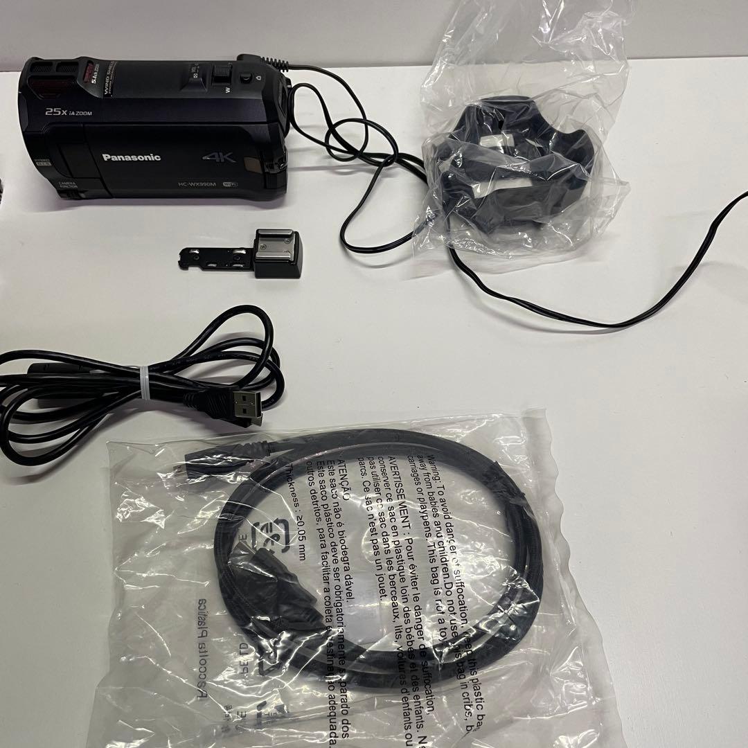 Panasonic HC-WX990M 4Kビデオカメラ　パナソニック