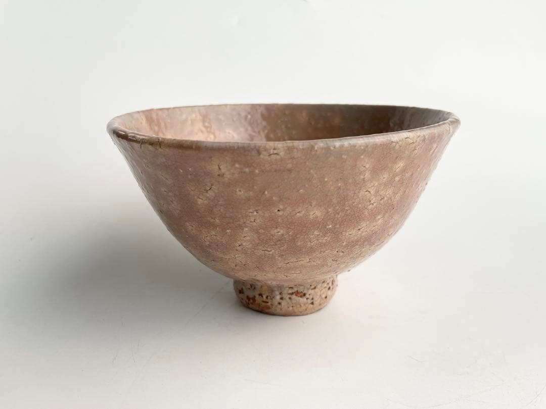 陶芸家　十二世　坂高麗左衛門　熊峯　萩焼　茶碗　鵬雲斎書付　共箱