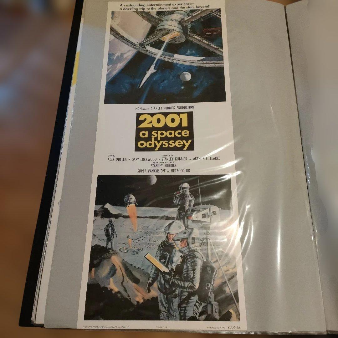 「2001年宇宙の旅」1995年リバイバル公開時US版インサートサイズポスター
