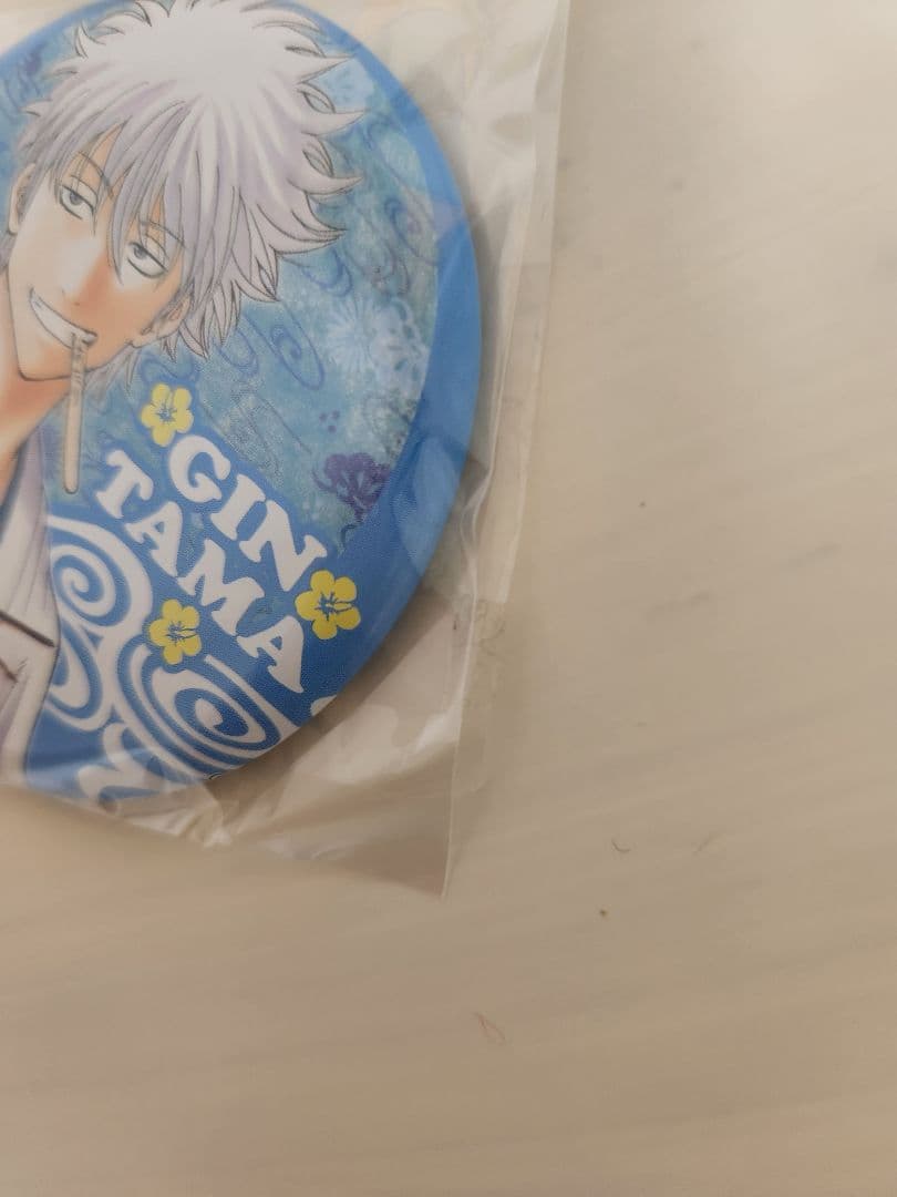 銀魂 坂田銀時 缶バッジ　ジャンプステーション　沖縄限定　銀さん