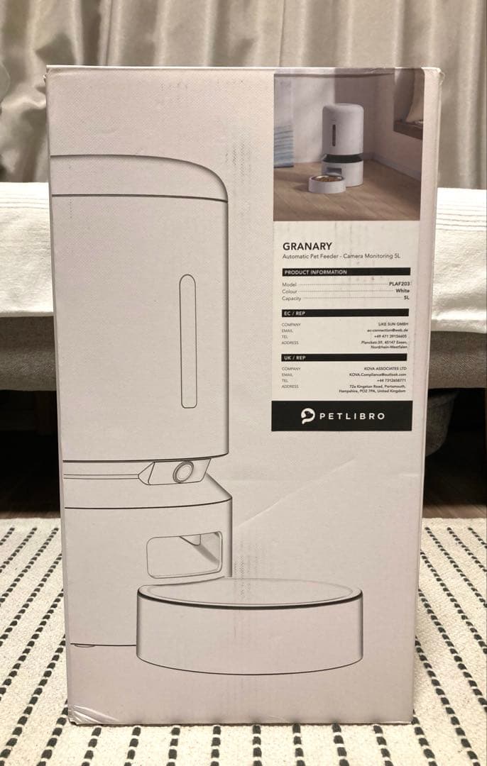 PETLIBRO 自動給餌器 1080P広角カメラ付き