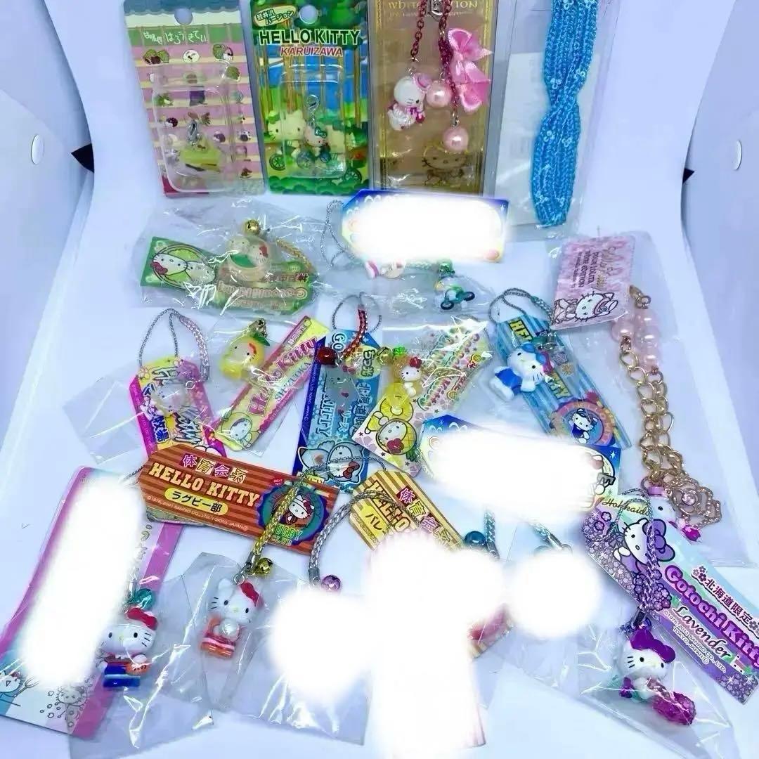 ご当地キティ　ストラップ　700点以上　レア　ロリータ　和菓子シリーズ　コラボ