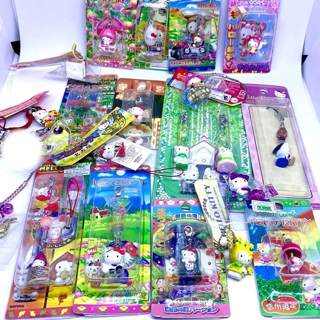 ご当地キティ　ストラップ　700点以上　レア　ロリータ　和菓子シリーズ　コラボ