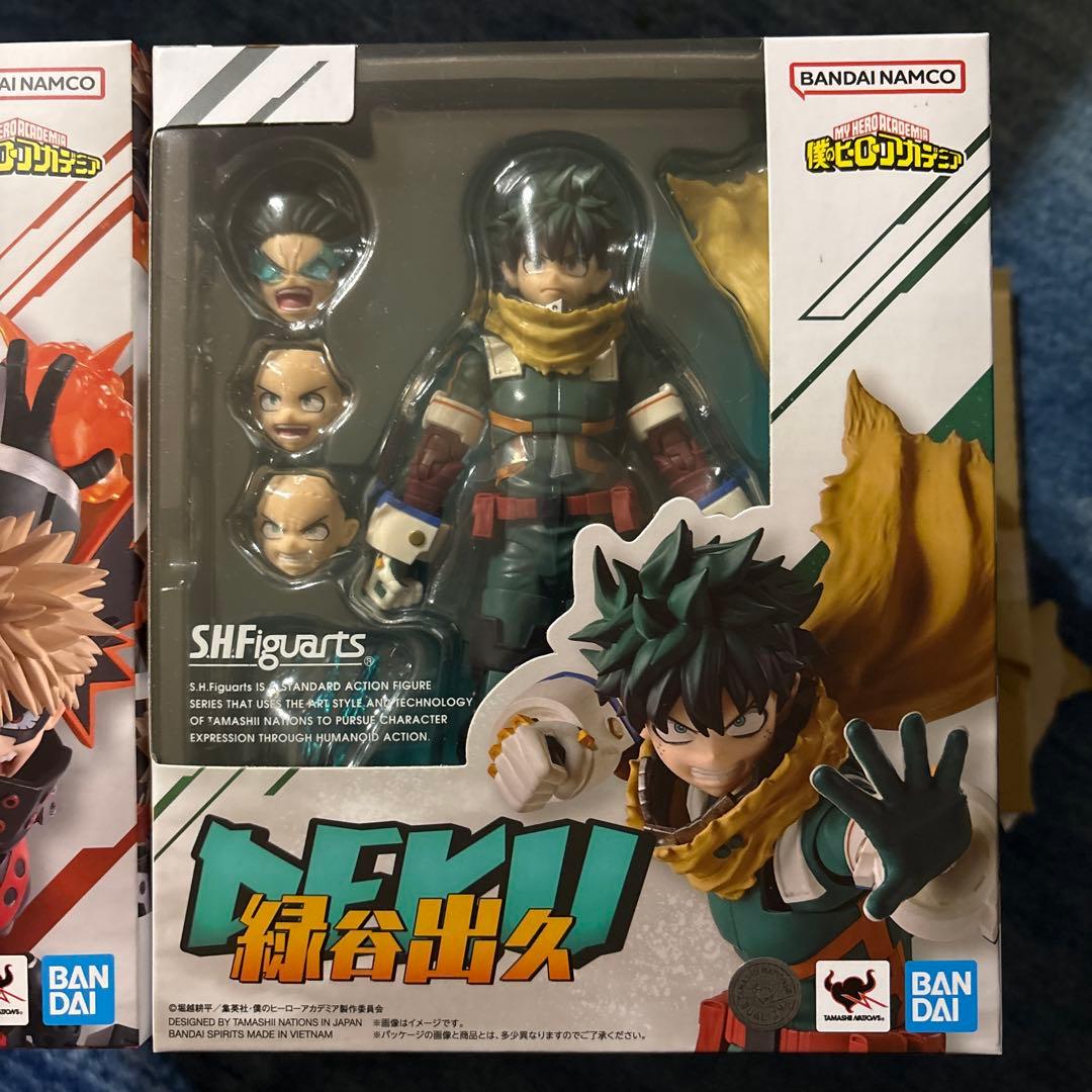SHFiguarts 僕のヒーローアカデミア フィギュアセット　爆轟　緑谷