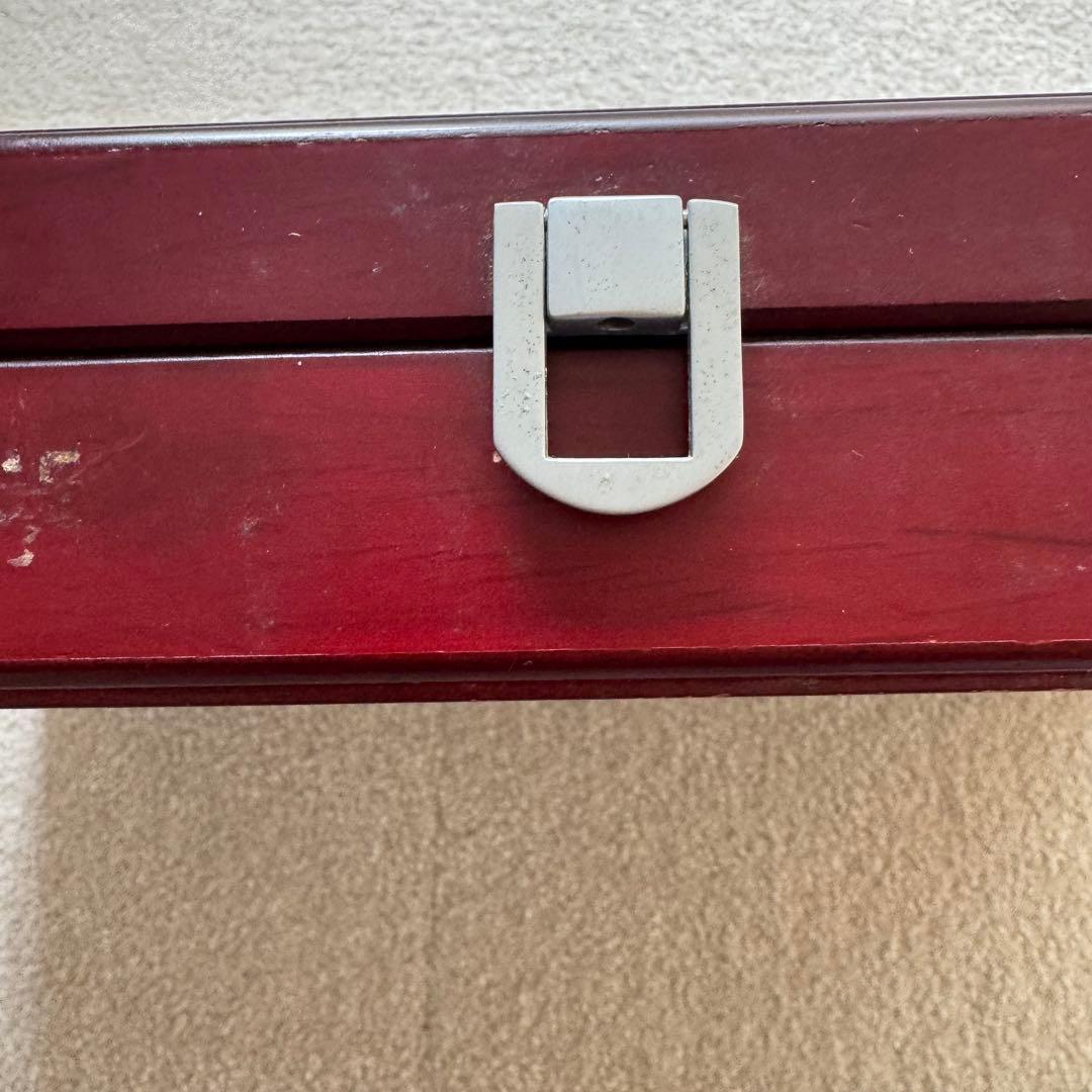 高級　麻雀牌　ジャンボ牌　デカ牌　木箱　4cm×3cm 35g