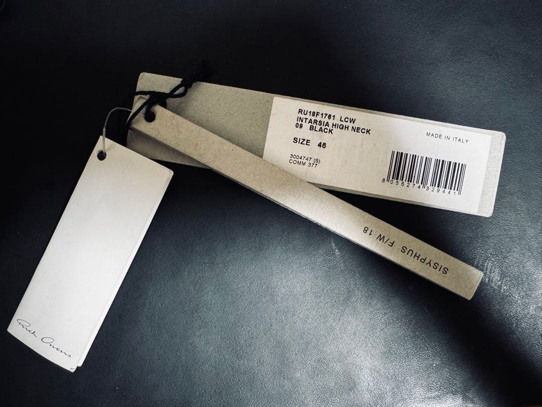 rickowens intasia リックオウエンス　インターシャ　46