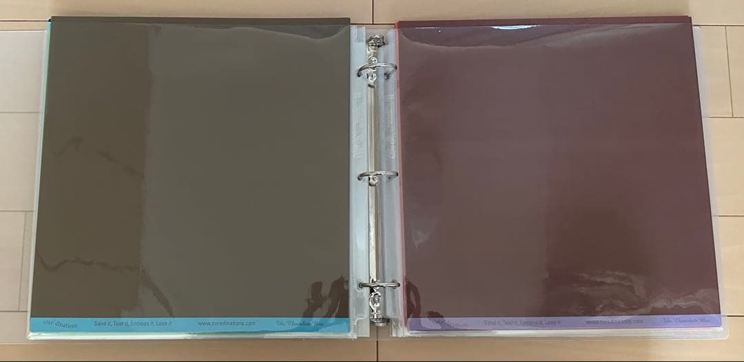 12インチ無地ペーパー120枚ケース付き