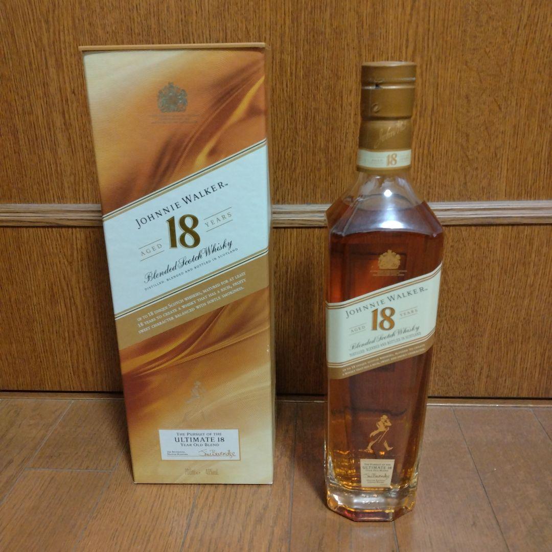 ジョニー・ウォーカー 18年 ギフトボックス付き