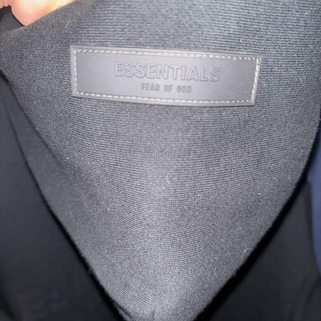 ESSENTIALS パーカー xs ブラック