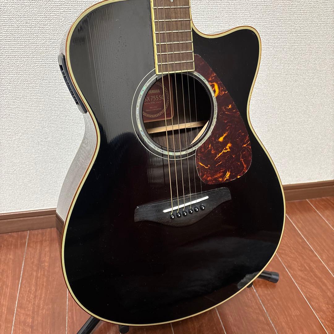 限定モデル　Yamaha FSX755SC アコースティックギター ブラック