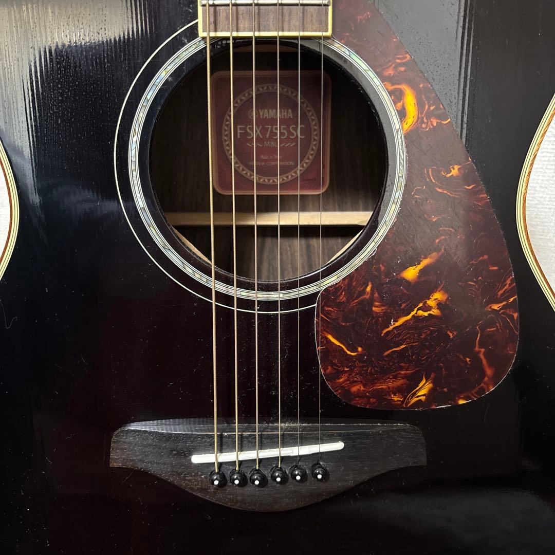 限定モデル　Yamaha FSX755SC アコースティックギター ブラック