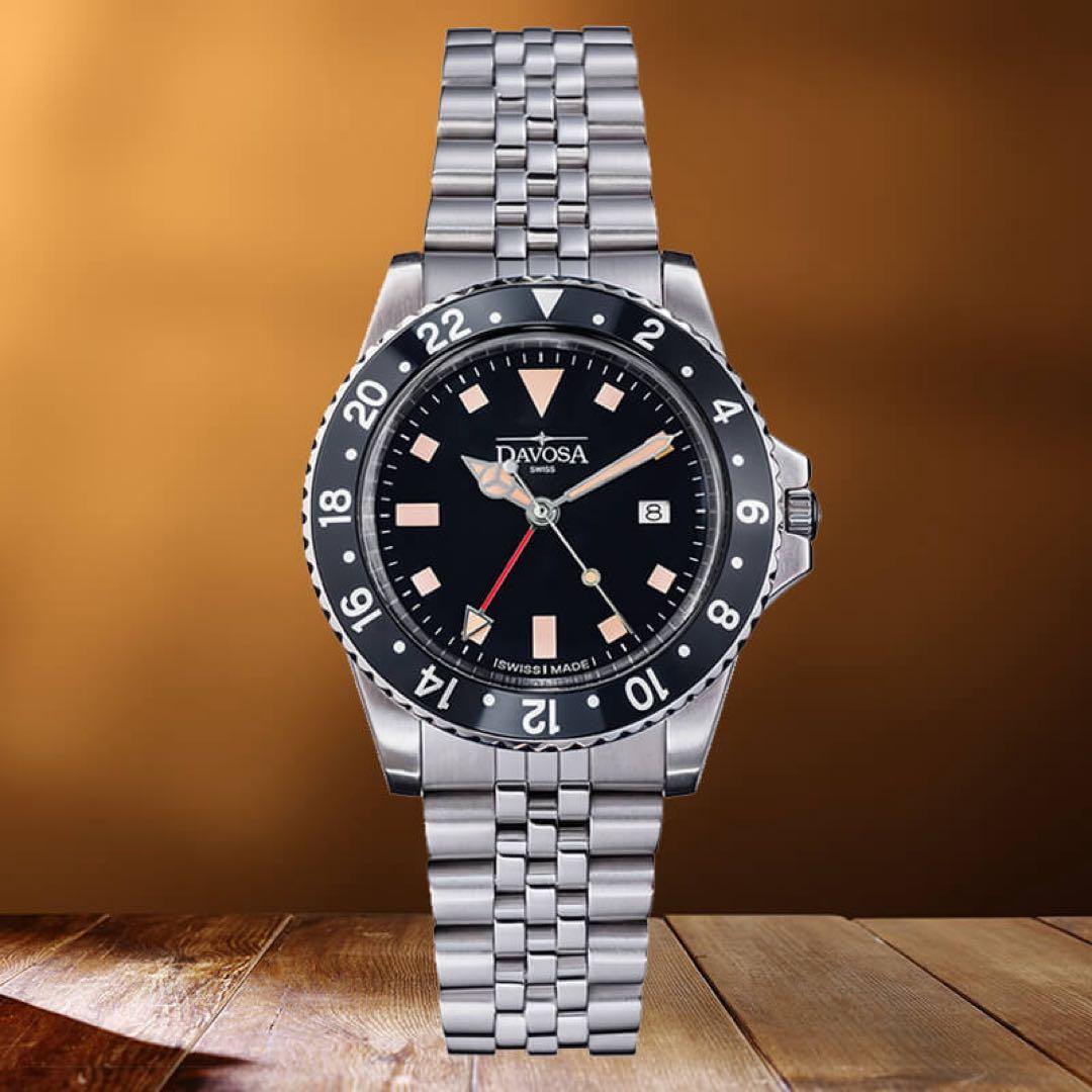 SWISS DAVOSA GMTダイバーウオッチ 163.500.50 ダボサ