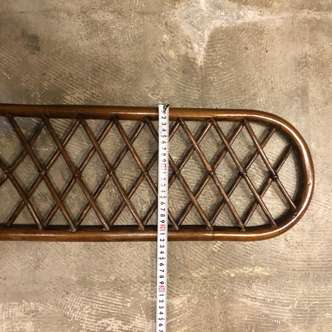 ラタン ハイバックスツール　ミニ椅子　インテリア用　ティスプレイ　花台