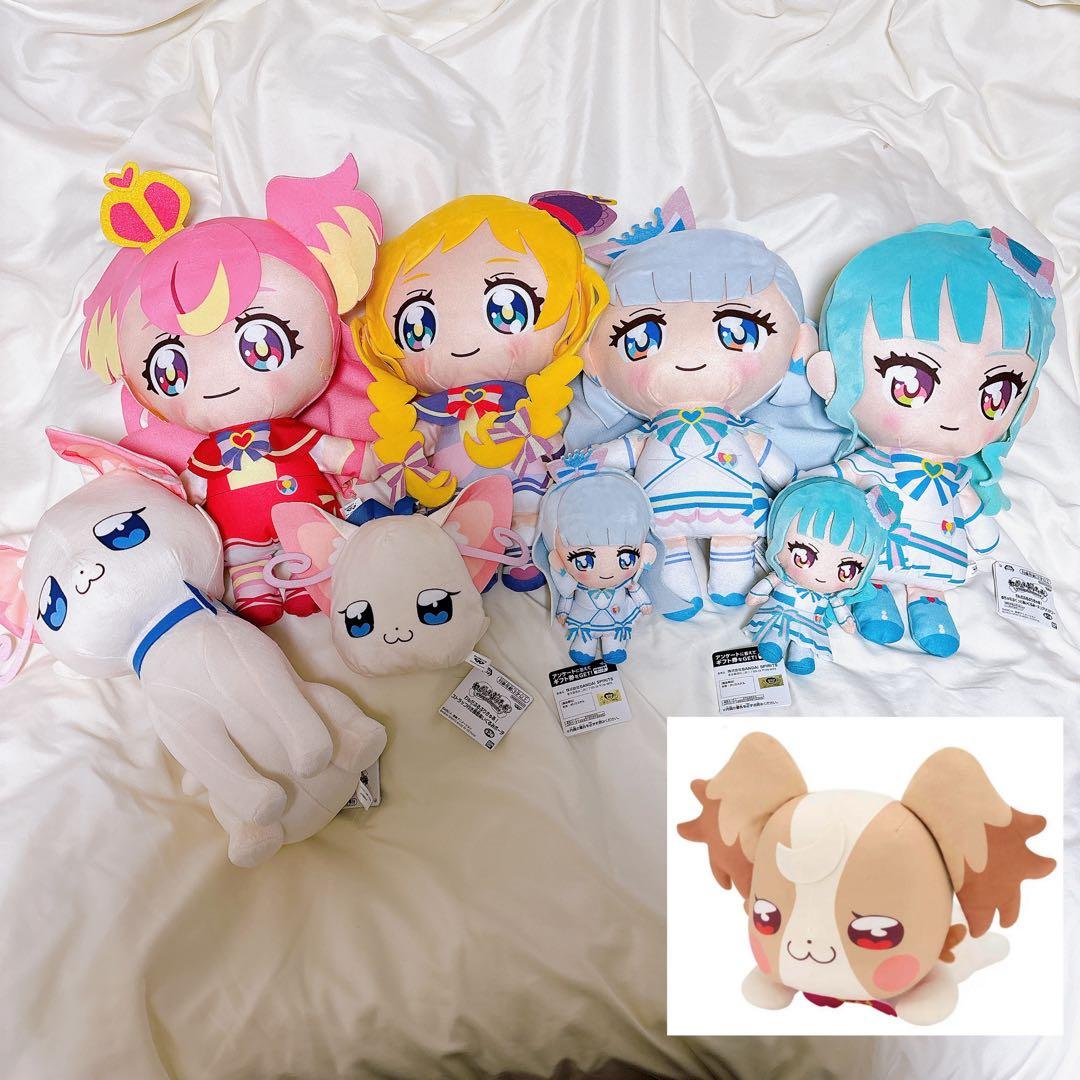 わんだふるぷりきゅあ！ ぬいぐるみ・ポーチ9点セット