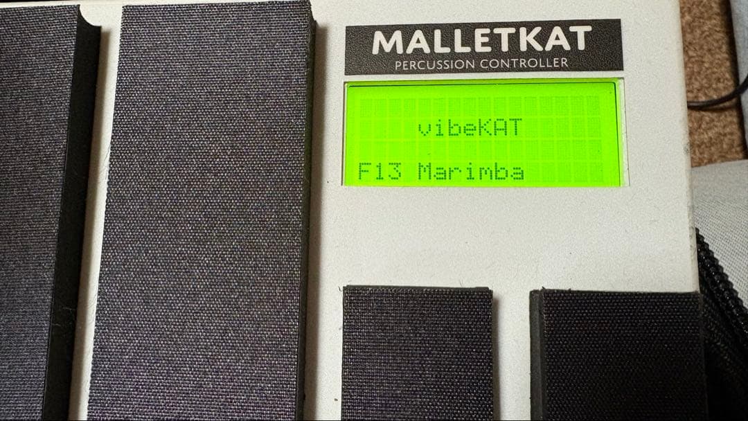 【すぐに使える！】電子マリンバ　VibeKAT 4oct. ソフトケース付き