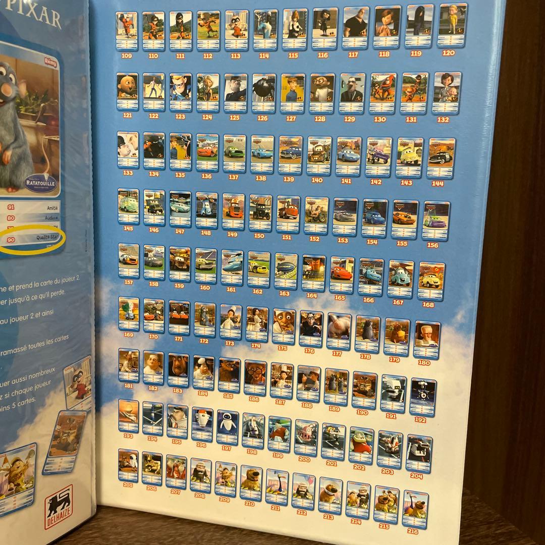 ディズニー　ピクサー　トレーディングカード　キャラクター　カード
