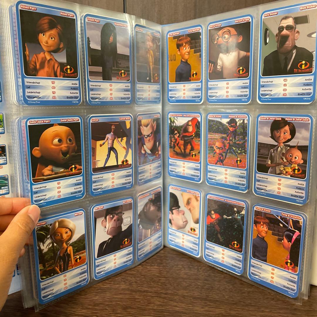 ディズニー　ピクサー　トレーディングカード　キャラクター　カード