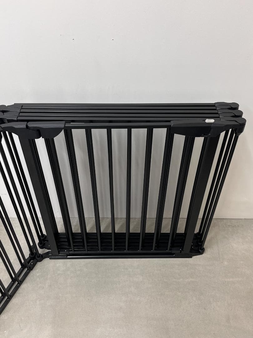 ペットサークル(タンスのゲン)　8枚セット　ブラック