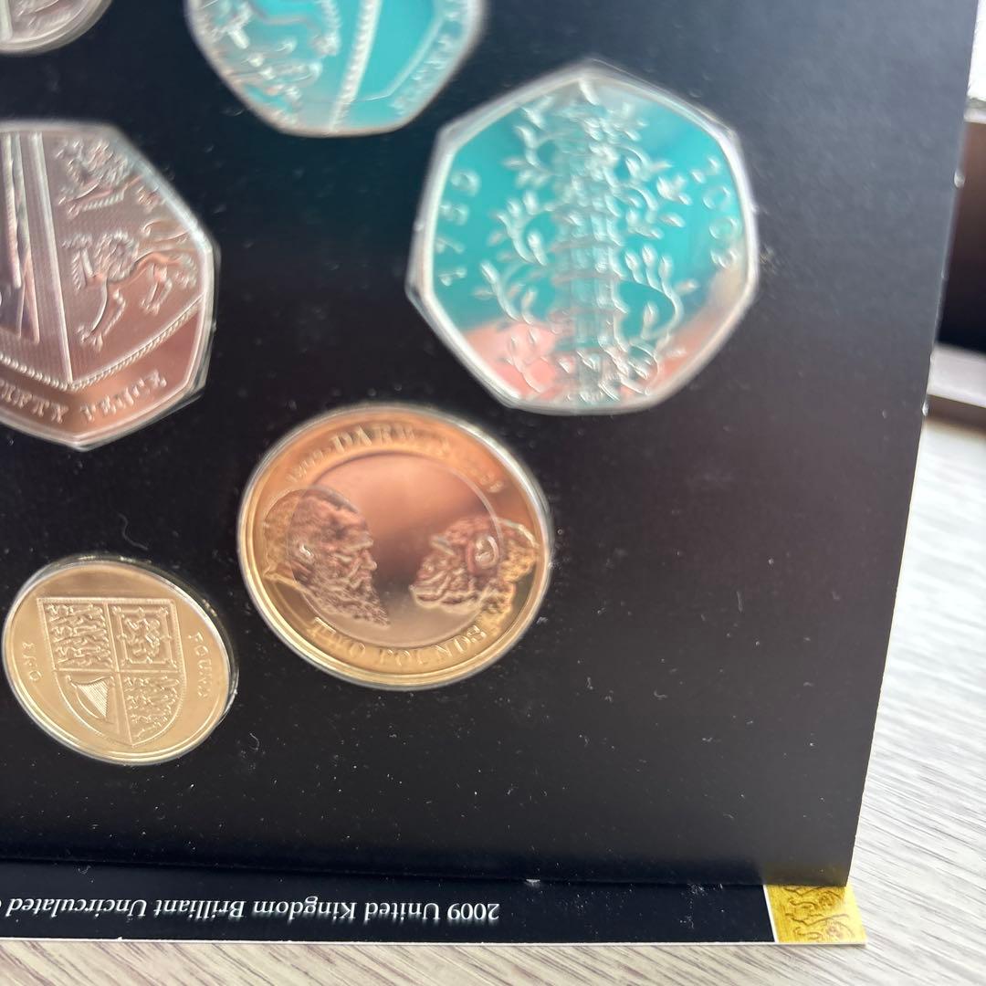 超希少 2009年 イギリス キューガーデン 50ペンス硬貨