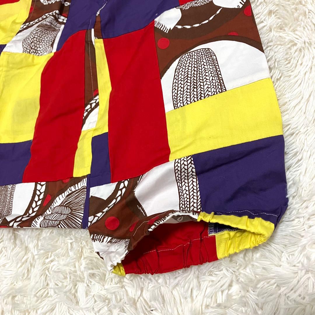 【極美品】コムデギャルソン　レディース　パッチワークデザイン　サルエルパンツ