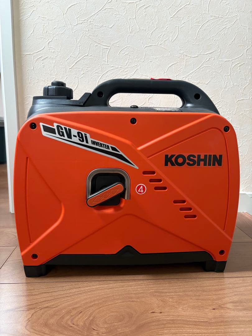 【未使用】KOSHIN インバーター発電機 GV-9i 900VA