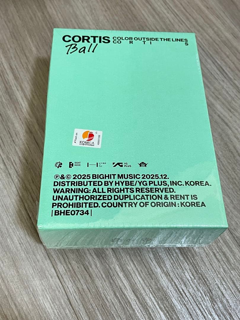 【新品未開封】CORTIS Ball ver コルティス ボール キーホルダー