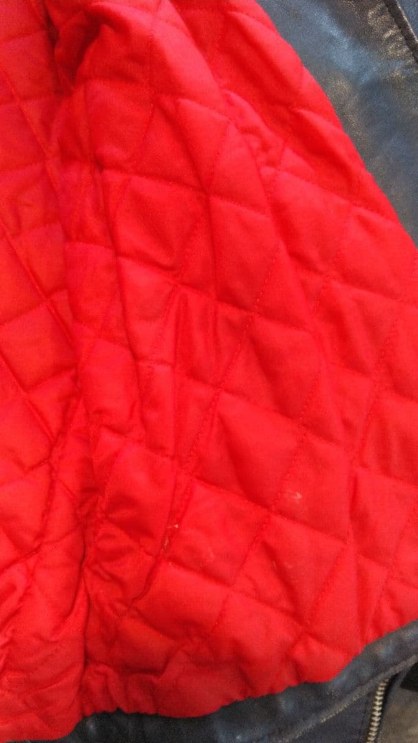 貴重ヴィンテージ ７０'s英国製　G-MAC　ブルーレザーライダース　ロンジャン