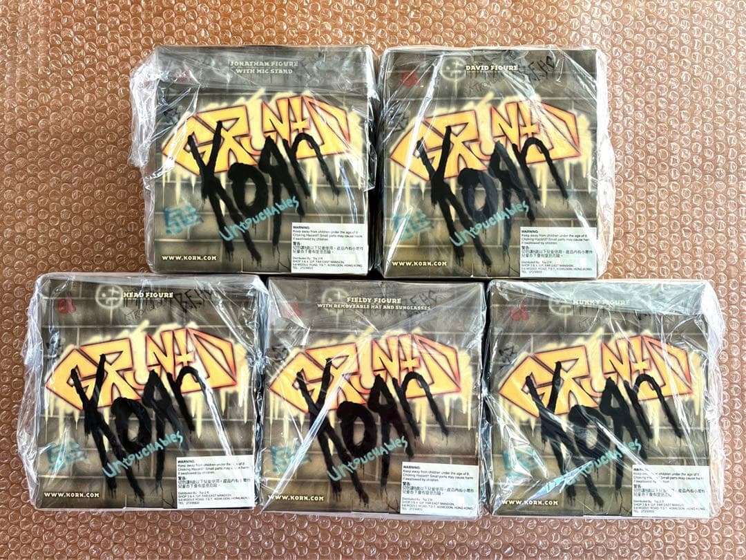 KORN フィギュア レッズ製 台湾版コンプリートセット ジョナサン デイビッド