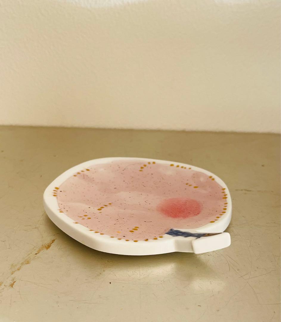 杉浦裕子　山桃小皿　ミニプレート