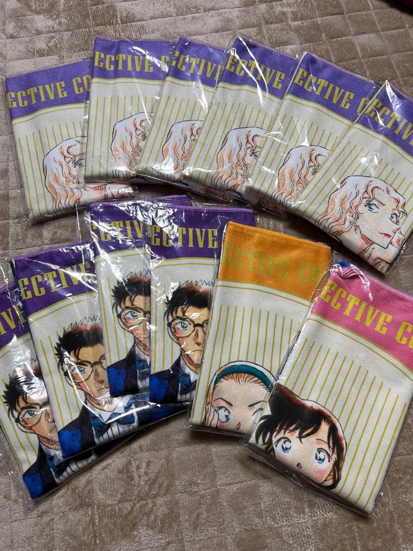 名探偵コナン展　30周年記念　スポーツタオル　12枚　まとめ売り