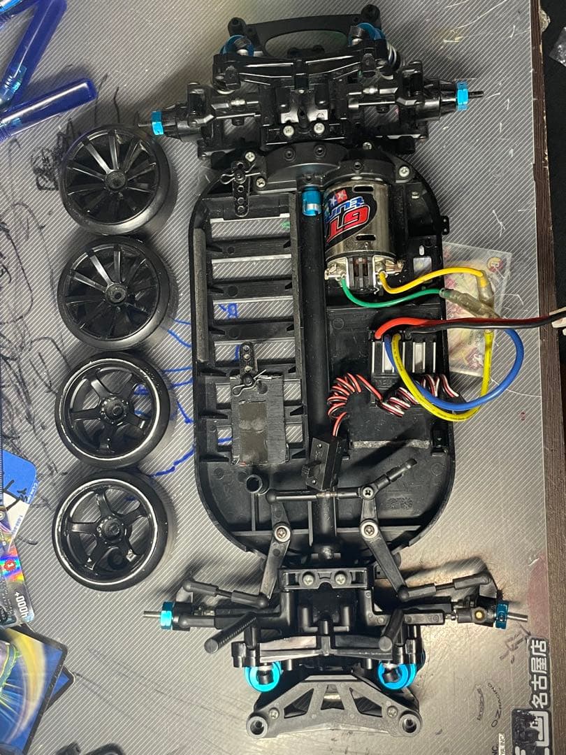 値下げありドリフトラジコンTT01MRCコンバ付き2駆 おまけ付き