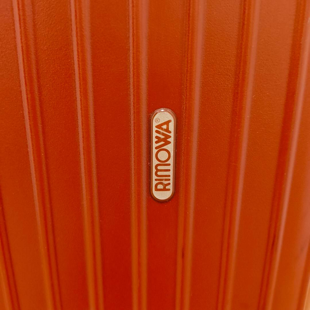 廃盤品 希少 RIMOWA 63L 2輪 855.63 キャリーケース レッド