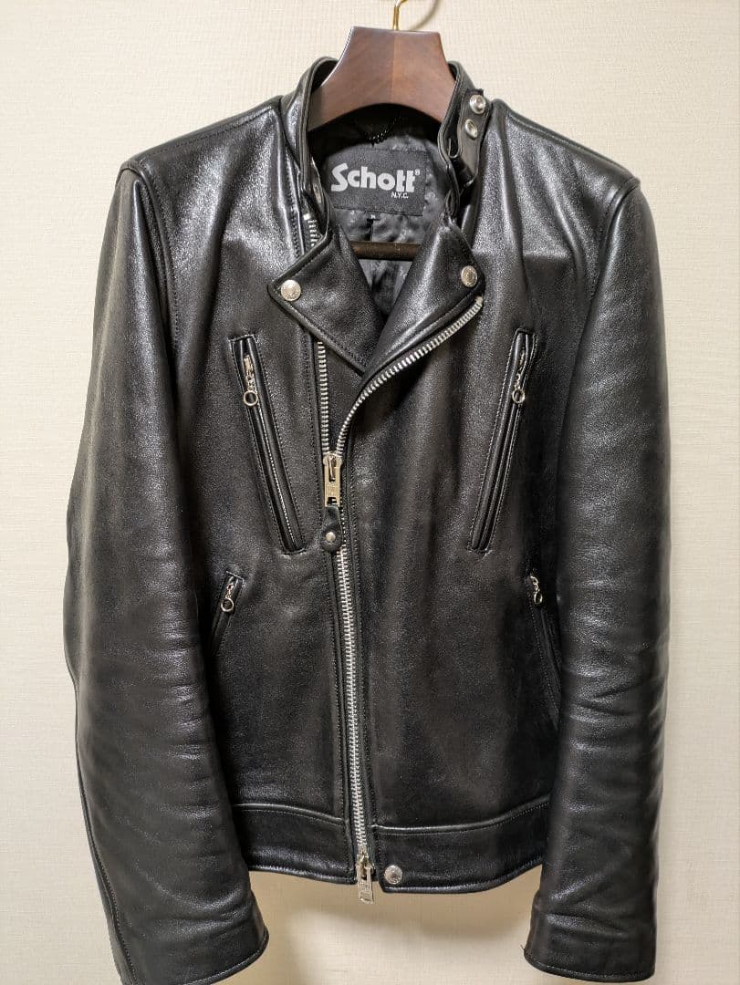 【希少セット品】Schottダブルブレスト &TAIONコラボダウンセット