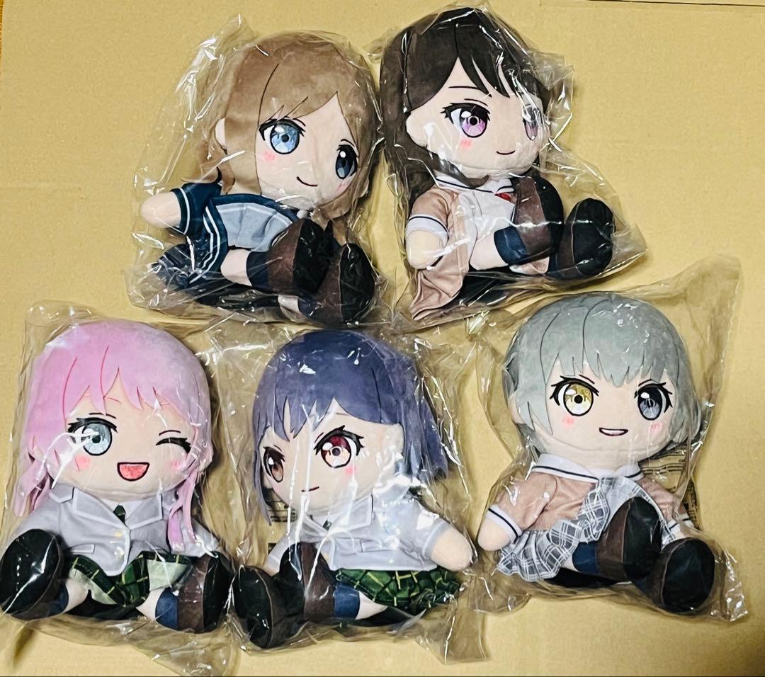 ５体セット　 MyGO!!!!! ぬいぐるみ　バンドリ!　高松 燈　千早 愛音