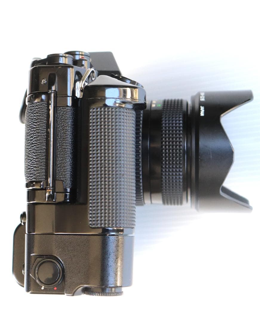 Canon　A-1本体　レンズ3本　モータードライブ　セット