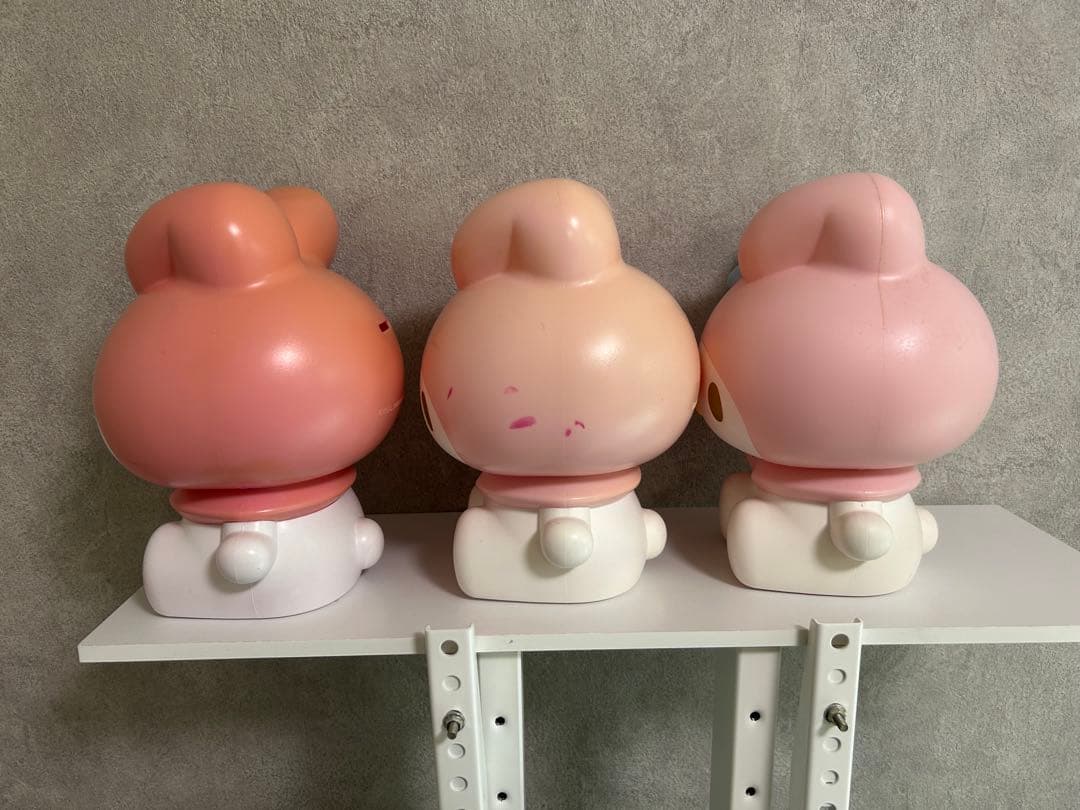 マイメロディ BIG貯金箱　3体セット　2012年　サンリオグッズ