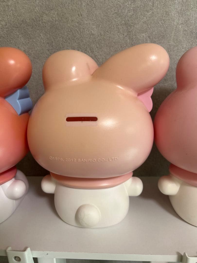 マイメロディ BIG貯金箱　3体セット　2012年　サンリオグッズ