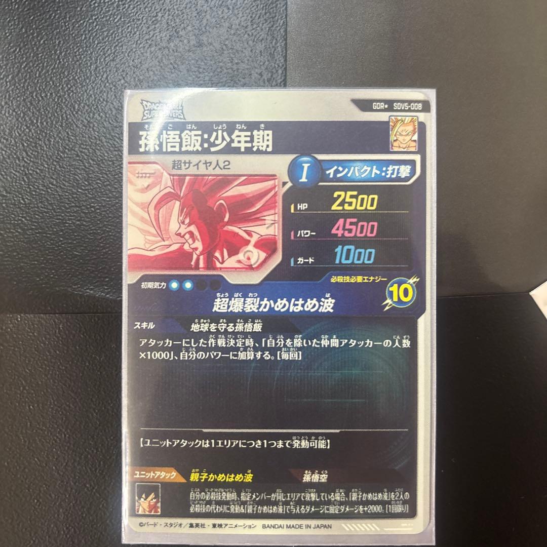 孫悟飯:少年期 SDV5-008