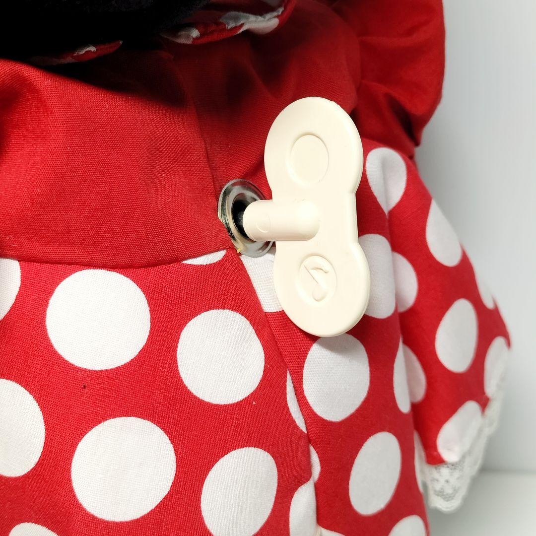 当時物 レア サンキョー ミニーマウス 首振り オルゴール 人形 ドール 特大