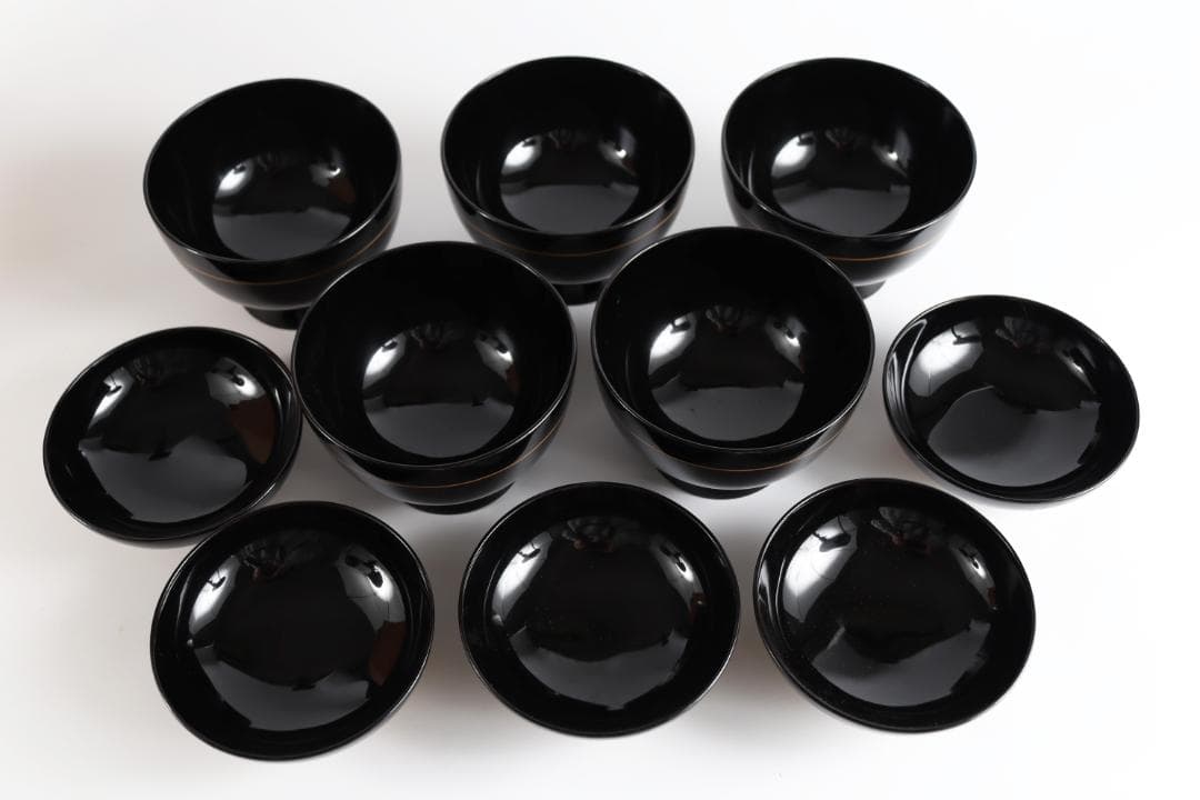 輪島塗 忍紋 吸物椀 井波唯志 五客