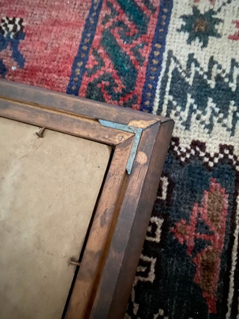 50’s アメリカ モザイクタイル 絵画 額 ビンテージ ハワイ