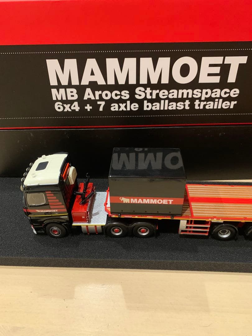 ミニカー IMC 1/50 Mammoet MB arocs+Nooteboom