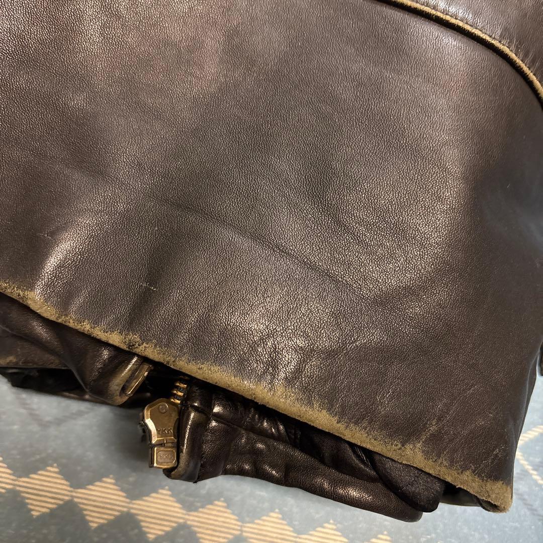 ハーレーダビッドソン シングルライダースジャケット 革ジャン 80s 当時物