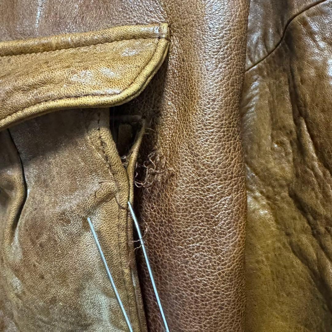 ゆ*と様 Golden Fleece G-1タイプ レザーフライトジャケット 本