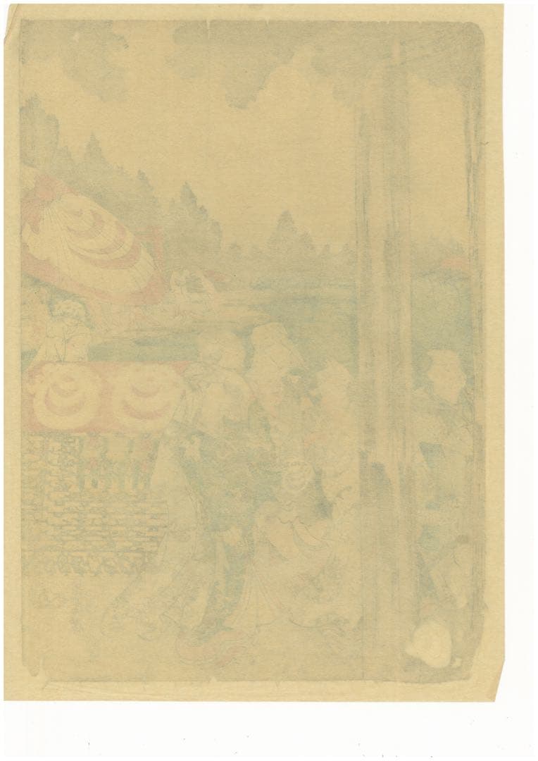 I*7様 狐の嫁入図　画:歌川国芳　1839-1842頃　浮世絵