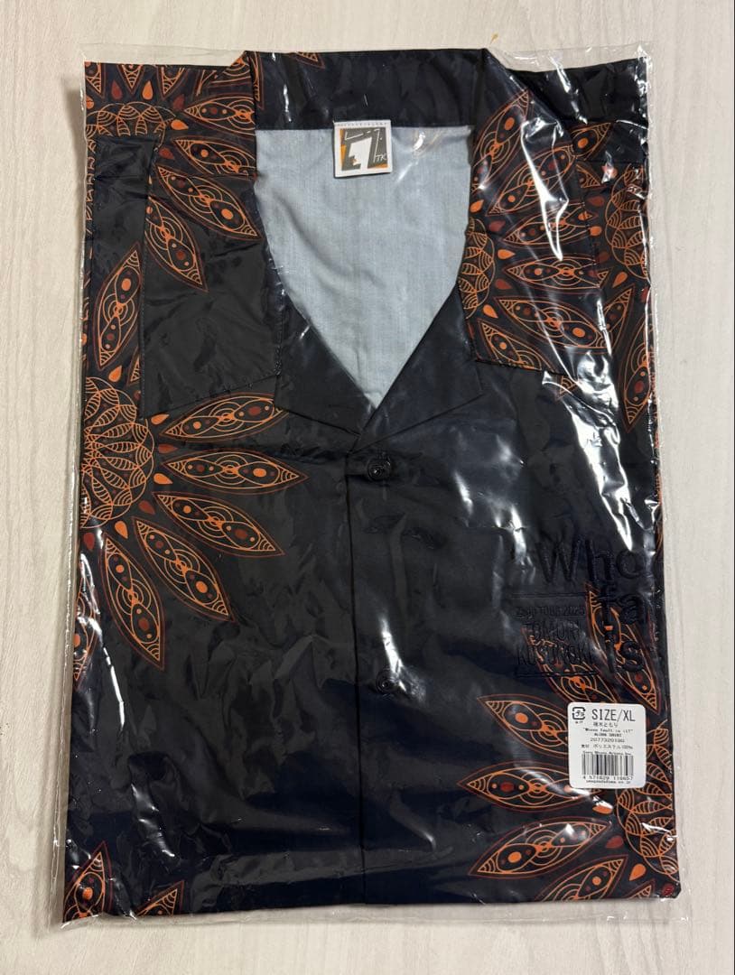 楠木ともり ☆ 新品未開封 TOUR 2025 アロハシャツ