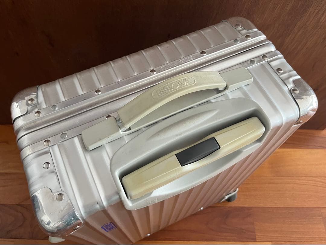 KAZOO　リモワ　rimowa クラシックフライト　青ロゴ　2輪　35L