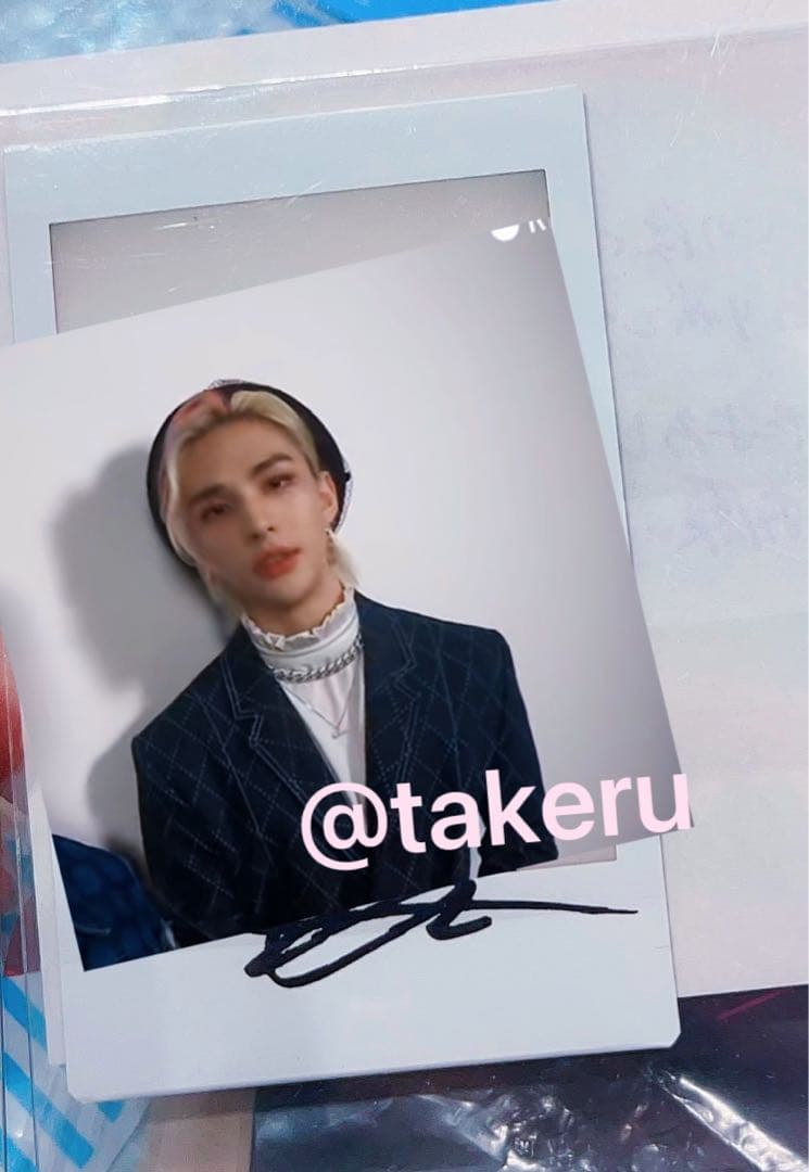 【最終値下げ】スキズ ヒョンジン 直筆サイン入り チェキ ポラロイド