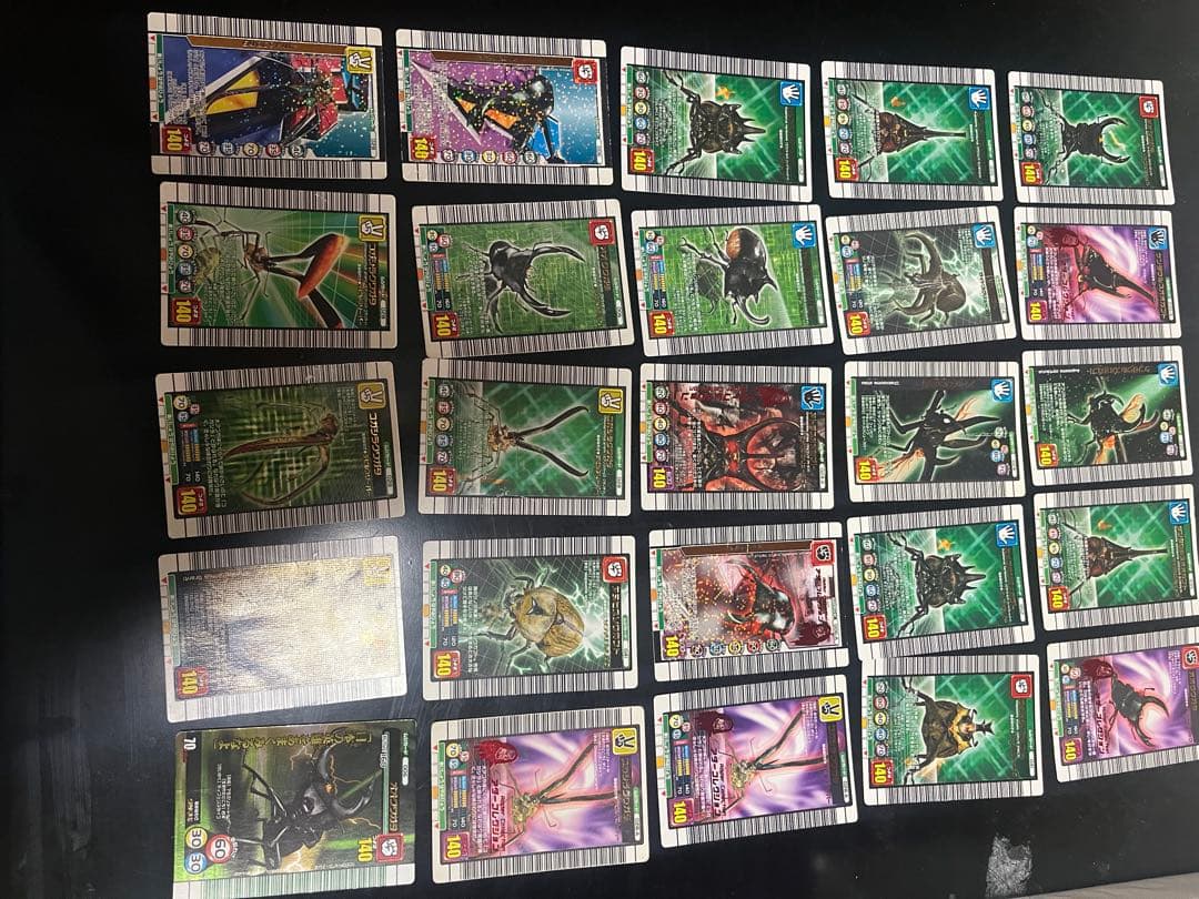 昆虫バトル ムシキングカード